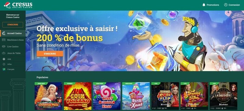 Cresus casino application à France